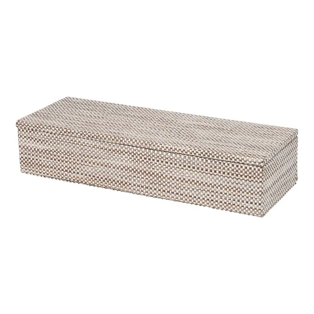 JVD Adesign Tribe boîte rectangulaire gris-beige