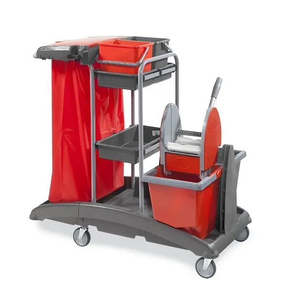 ALPES DETERGENTS Chariot IdeaTop 13S/P de service avec presse