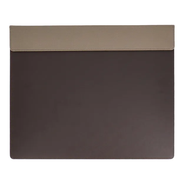 ADesign Grandeur sous-main bureau marron beige olive
