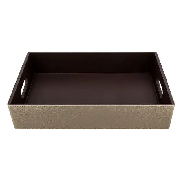 JVD ADesign Grandeur plateau poignée marron beige olive
