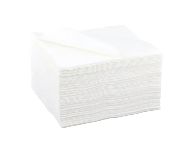 Blue by Bunzl Techline serviette 30x30cm blanc 1 pli x5000