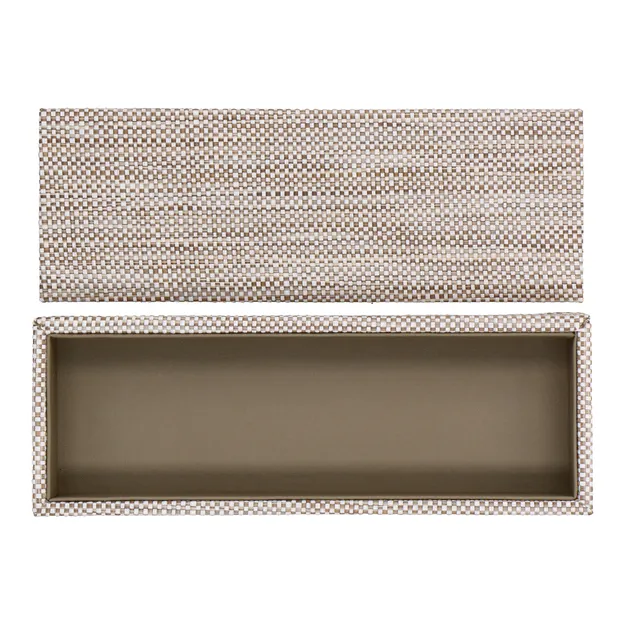JVD Adesign Tribe boîte rectangulaire gris-beige