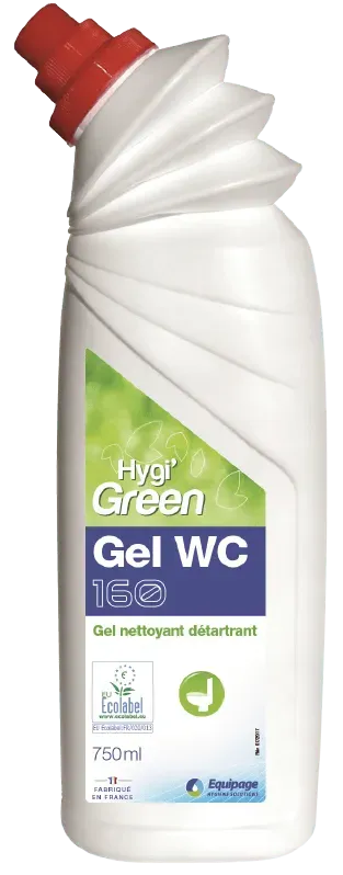 ALPES DETERGENTS HYGI'GREEN 160 Gel WC Détartrant Ecolabel