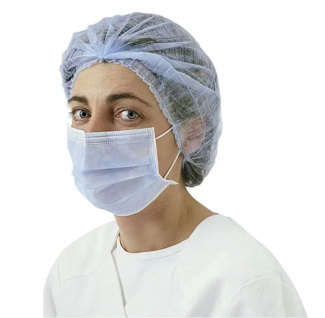 Blue by Bunzl masque grand public 3 plis bleu x100