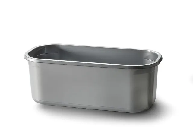 Bac à glace sans couvercle 5 L gris 348x158x128 mm x25