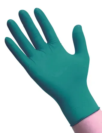 Blue by Bunzl Techline gants nitrile verts x100 non poudré