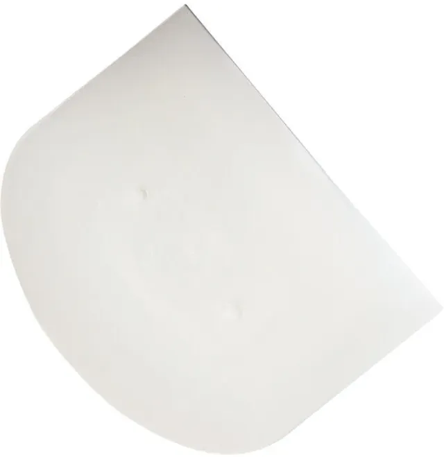 Matfer racle-tout alimentaire blanc 12 cm polyamide