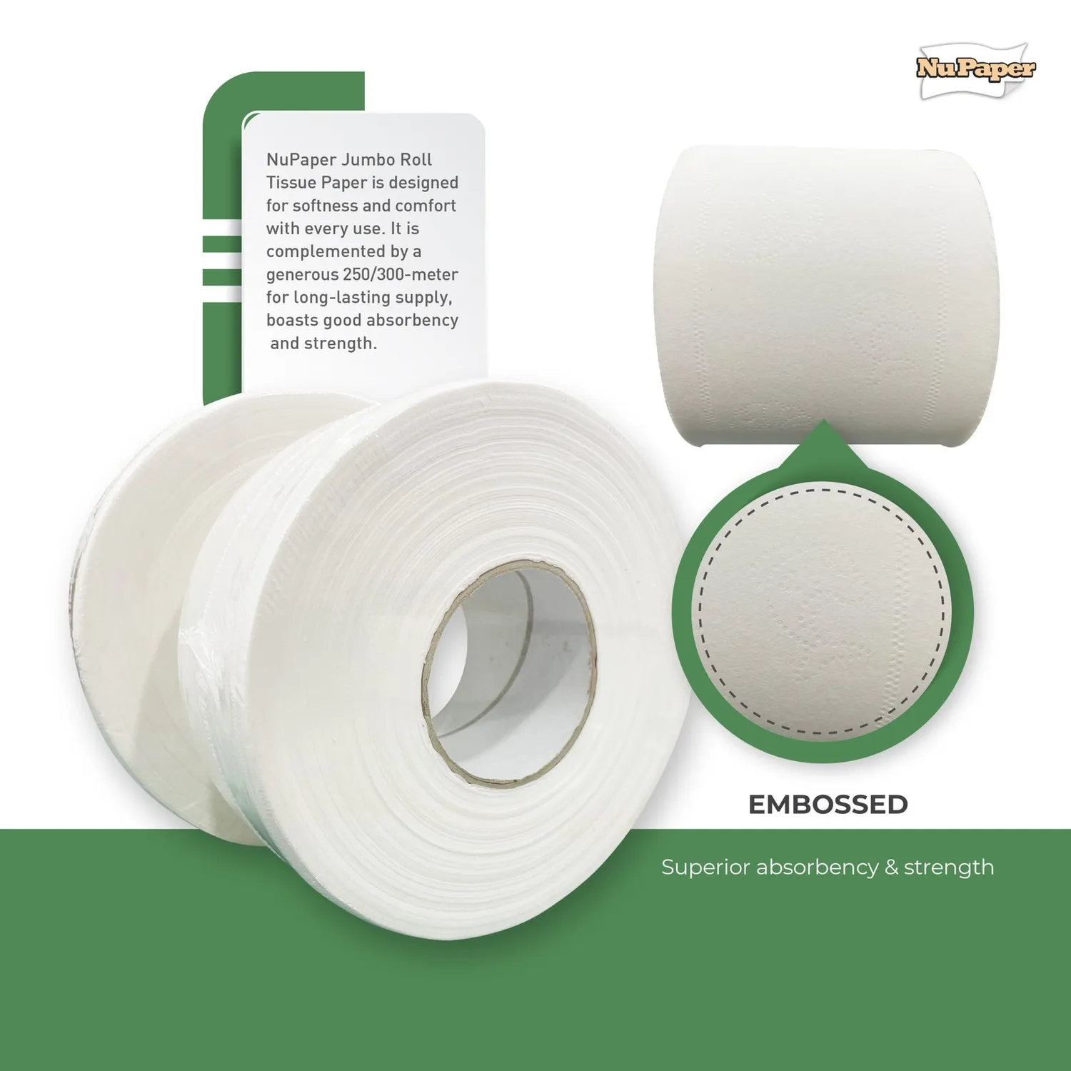 Duprex NuPaper rouleau papier toilette jumbo