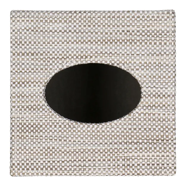 JVD Adesign Tribe boîte à mouchoirs carrée gris-beige