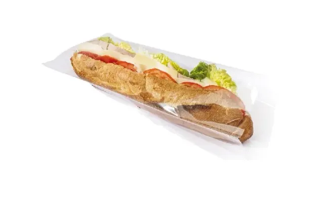 Alpes Detergents sac sandwich plat transparent 350x145 mm carton 1000