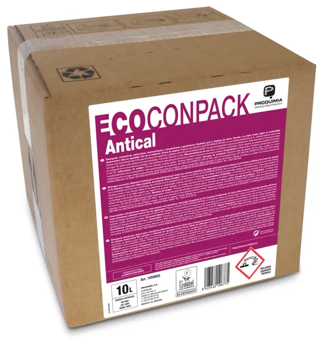 ALPES DETERGENTS ECOCONPACK ANTICAL Détartrant sanitaire ECOLABEL 10 L