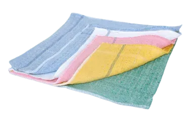 Alpes Detergents lavette gaufrée coton lavable 90°C