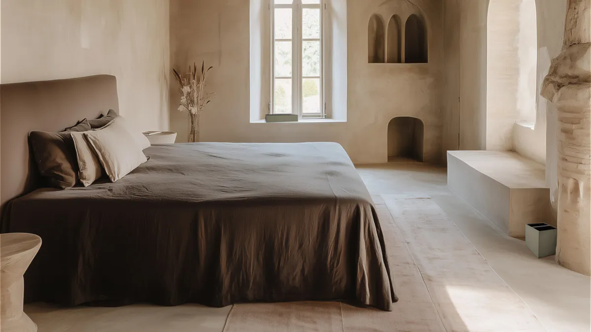 JVD ADesign Grandeur plateau poignée marron beige olive