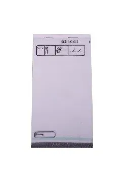 ALPES DETERGENTS Bloc Commande Autocopiant 2F paquet 10 7,5x15