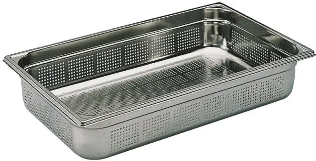 Blue by Bunzl bac gastronorme perforé GN 1/1 10 cm inox