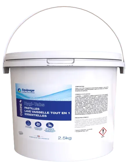 Alpes Detergents Hygi-Tab Tout en 1 Eco pastilles lave-vaisselle