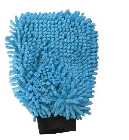 Alpes Detergents gant microfibre 2en1 bleu