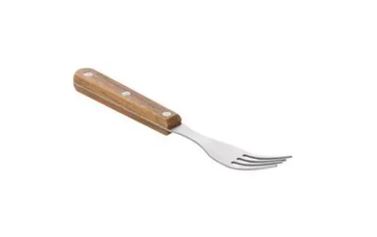 ALPES DETERGENTS fourchette à steak 20 cm paquet de 12 argenté
