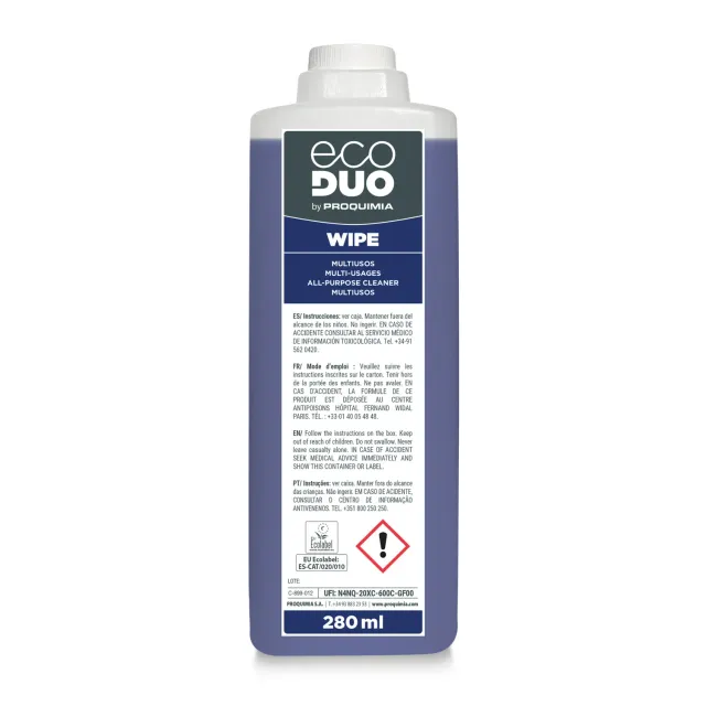 Alpes Detergents Ecoduo Wipe Nettoyant Vitres Lot de 2