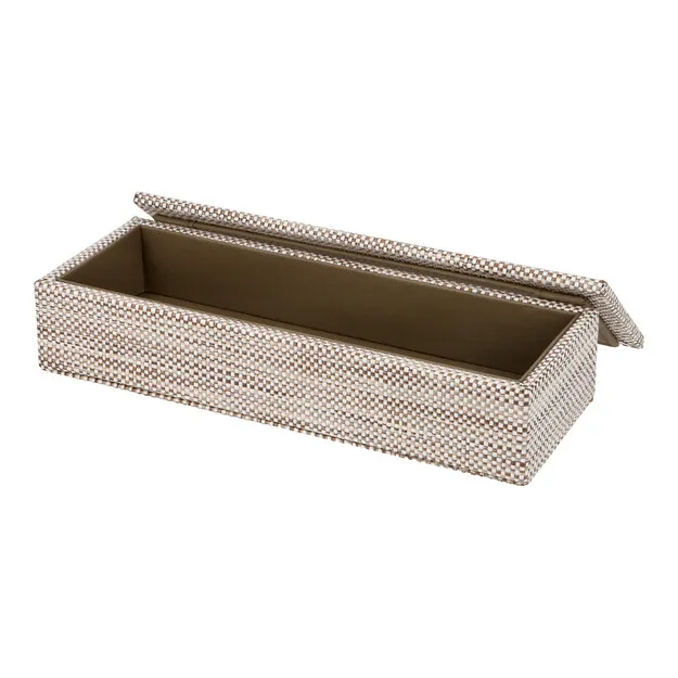 JVD Adesign Tribe boîte rectangulaire gris-beige
