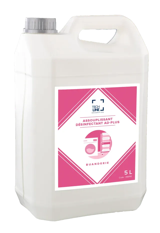 Blue by Bunzl Techline AD-Plus assouplissant désinfectant 5 L