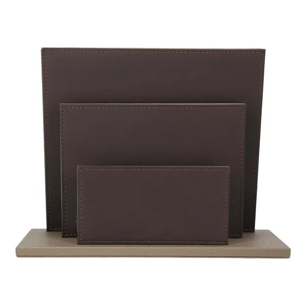 ADesign Grandeur Porte-Revues Marron Beige Olive Hôtel