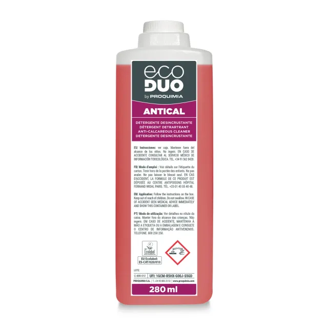 Ecoduo Antical nettoyant sanitaire lot de 2 détartrant