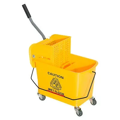Alpes Détergents Bucket chariot de lavage 20 L avec presse