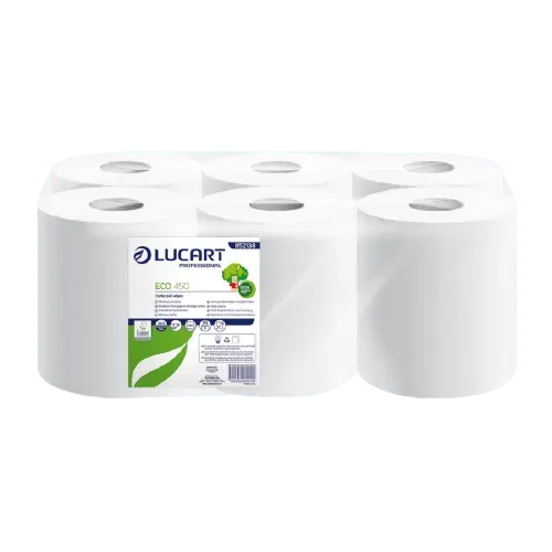ALPES DETERGENTS Bobine Blanche Lisse 450 Formats
