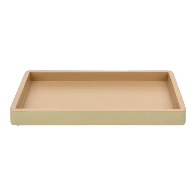 JVD Adesign Kaizen petit plateau accueil cuir bi-matière