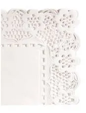 ALPES DETERGENTS Dentelle papier rectangulaire
