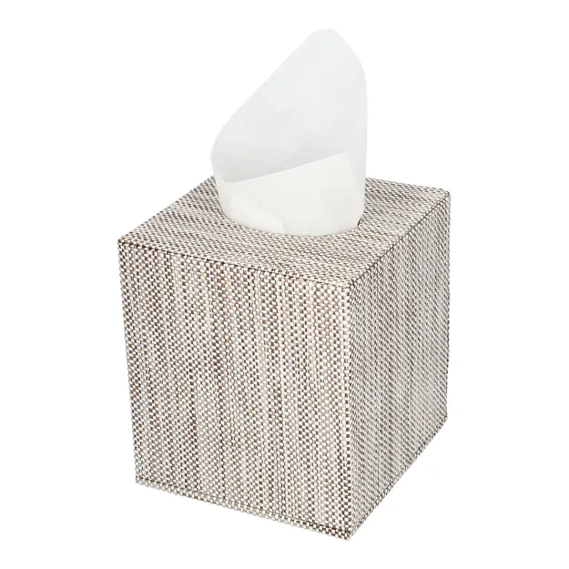 JVD Adesign Tribe boîte à mouchoirs carrée gris-beige