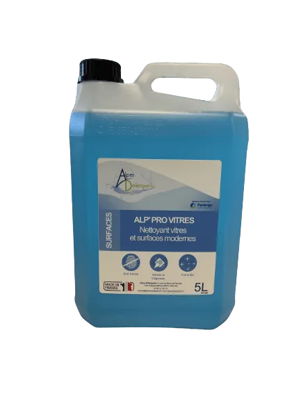Alp' Pro Vitres nettoyant vitres et surfaces à l'alcool
