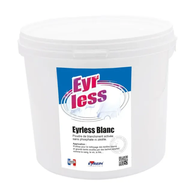 Alpes Detergents Eyrless Blanc poudre blanchiment 8 kg