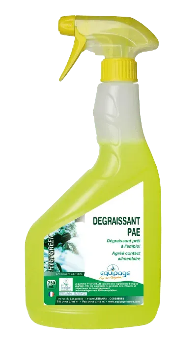 Alpes Detergents Hygi'Green 145 dégraissant Ecolabel