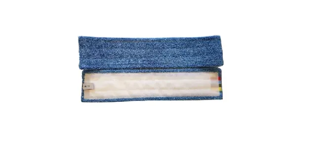 ALPES DETERGENTS frange microfibre velcro 60 cm bleue sols
