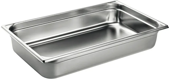 Blue by Bunzl bac gastronorme GN 1/1 inox sans anse