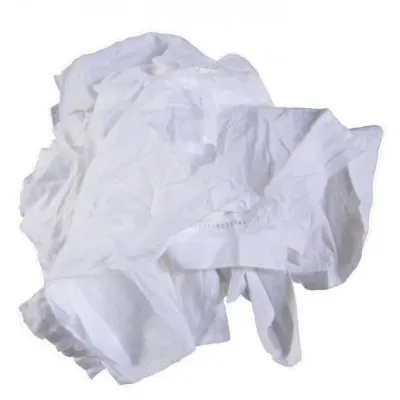 Chiffon tablier coton blanc carton 10 kg