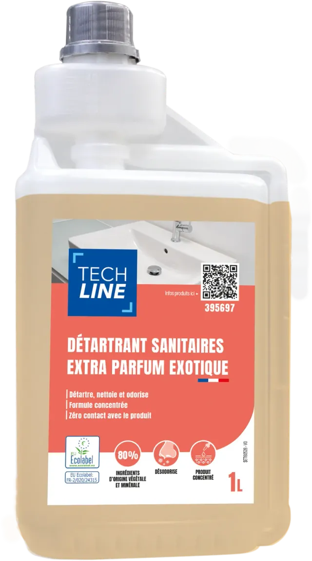 Blue by Bunzl Techline détartrant sanitaire extra doseur 1 L Ecolabel