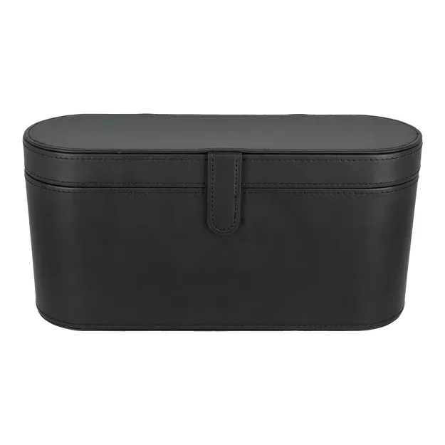 Adesign Charme boîte sèche-cheveux cuir noir velours