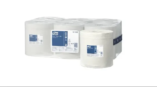 ALPES DETERGENTS 450F Sans Mandrin bobine essuyage colis 6 2 plis