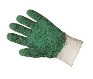 Alpes Detergents Gant Jardin Latex Crêpé Vert