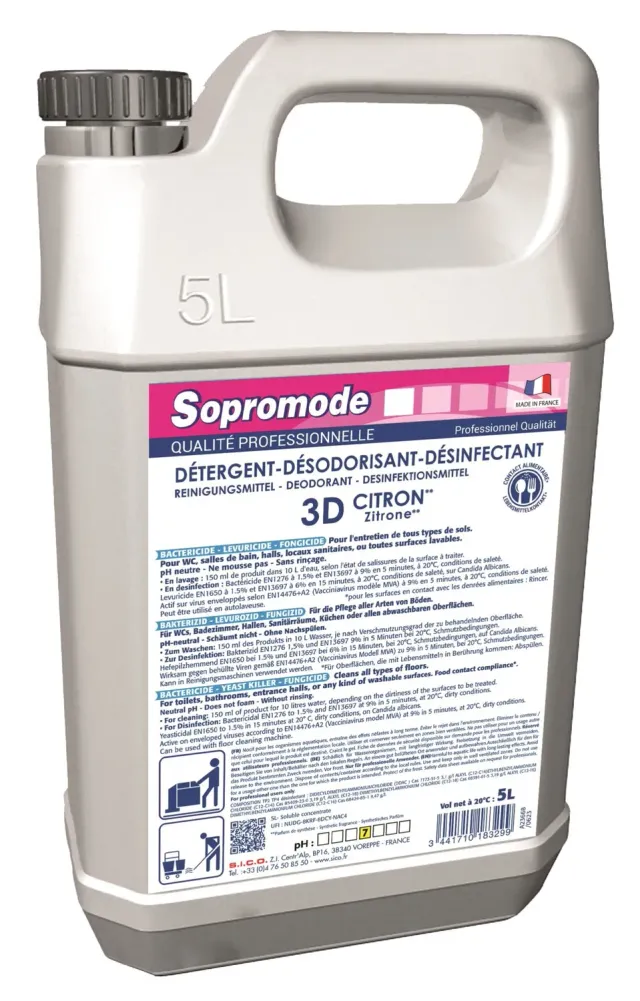 Alpes Detergents 3D Nett désinfectant odorant