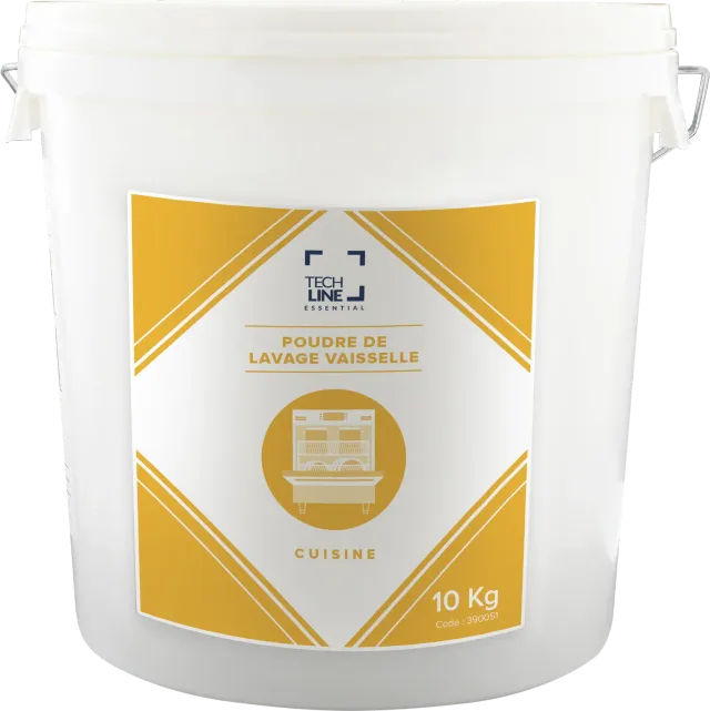 Blue by Bunzl Techline Détergent poudre lave-vaisselle 10 kg sans phosphate