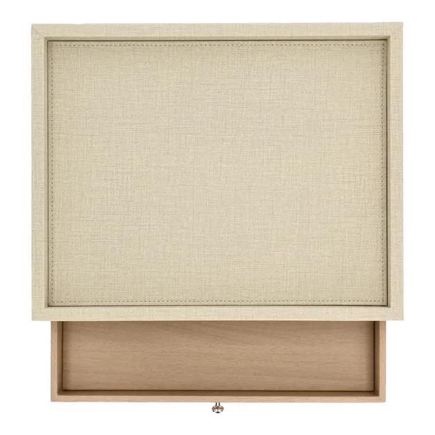 JVD Adesign Kaizen petit plateau tiroir beige bois