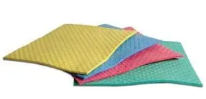 Alpes carré éponge 18x19 cm paquet de 10 lavable