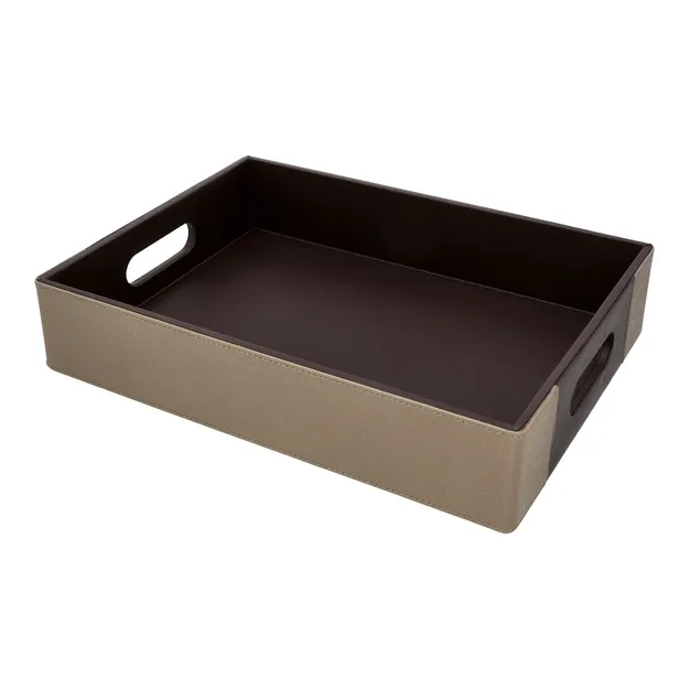 JVD ADesign Grandeur plateau poignée marron beige olive