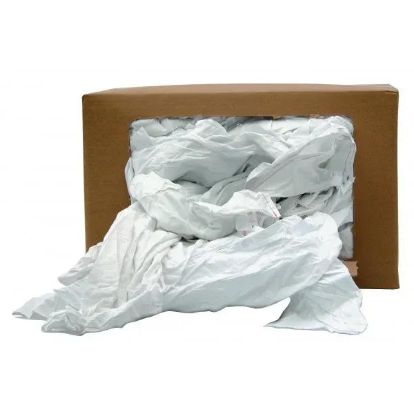 Alpes Detergents Chiffon T-shirt Coton Blanc Carton 10 kg