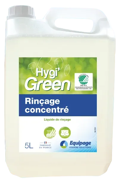 Alpes Detergents Hygi'Green Rinçage liquide hyper-concentré Ecolabel