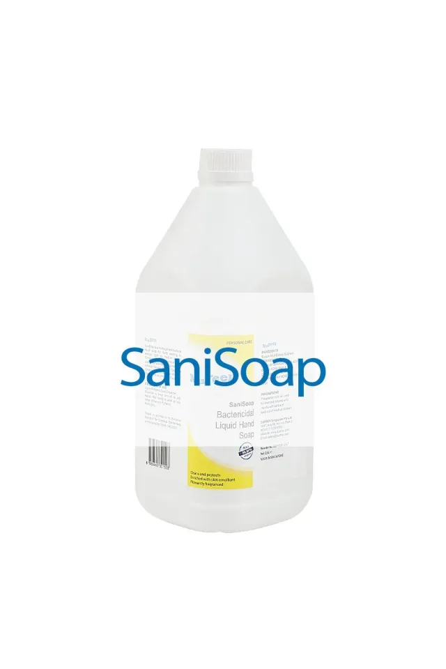 Duprex NuFeel SaniSoap savon liquide mains bleu 2,5 L